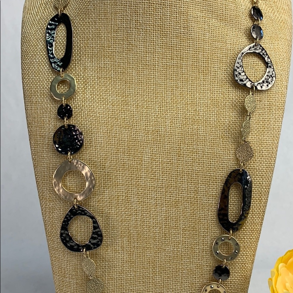 Chico’s Multi-tone Chain Necklace - Picture 2 of 7